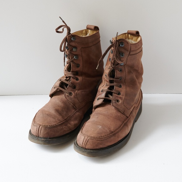 80s - SUSAN BENNIS - WARREN EDWARDS - Boots - Men's - 10 - BRN Leather